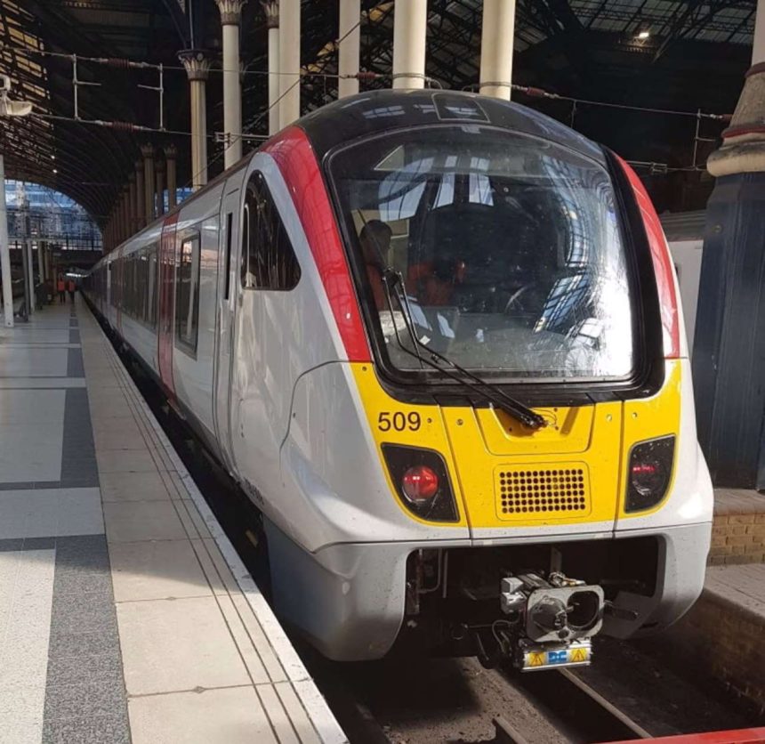 Greater Anglia Train at London Liverpool Street