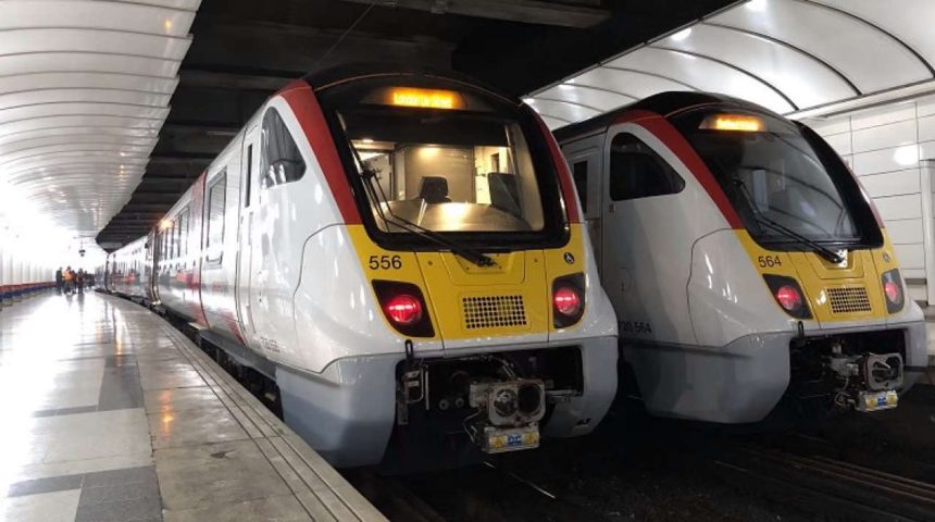 New Greater Anglia trains at London Liverpool Street station