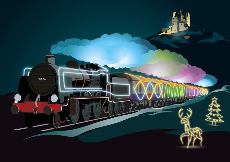 Steam and Lights experience at Swanage Railway