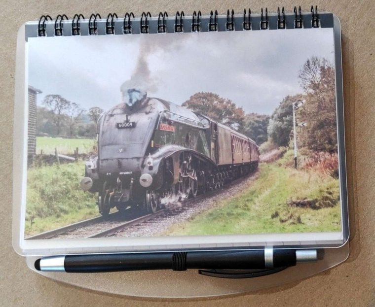Notebook featuring 60009 Union of South Africa