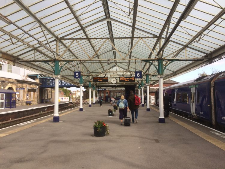 Bridlington station - platforms 5 and 6