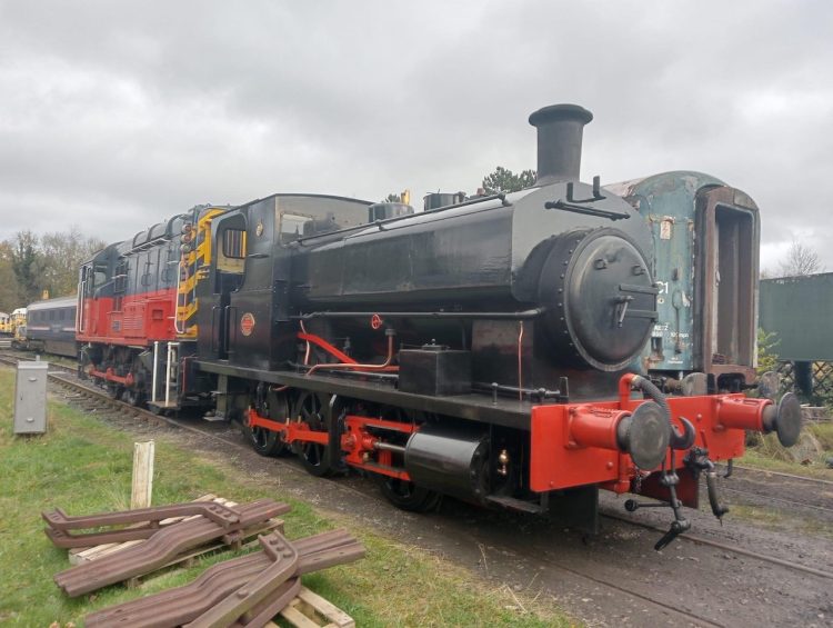Andrew Barclay 0-6-0 steam engine No. 2138 "Swordfish"