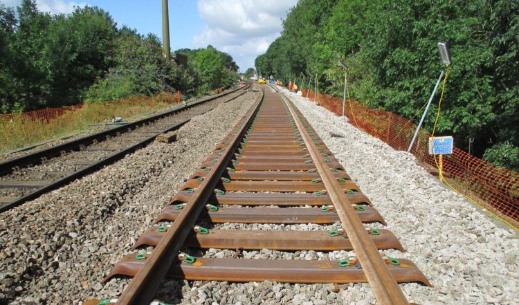 Track renewal East Suffolk Line
