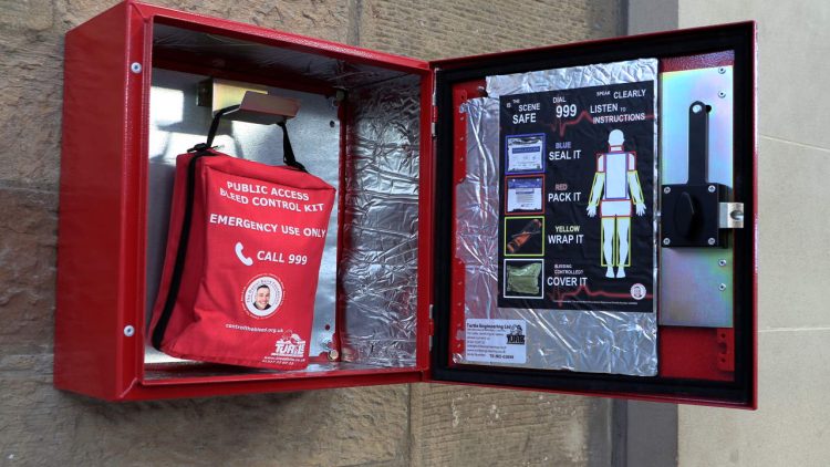 New lifesaving equipment installed at Haymarket railway station
