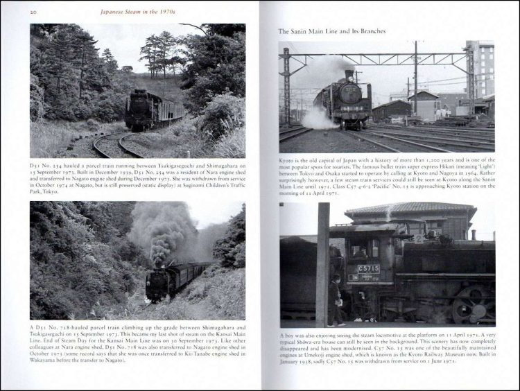 Japanese Steam in the 1970s 20-21