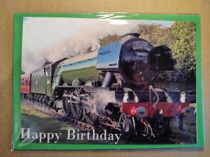 60103 Flying Scotsman birthday card