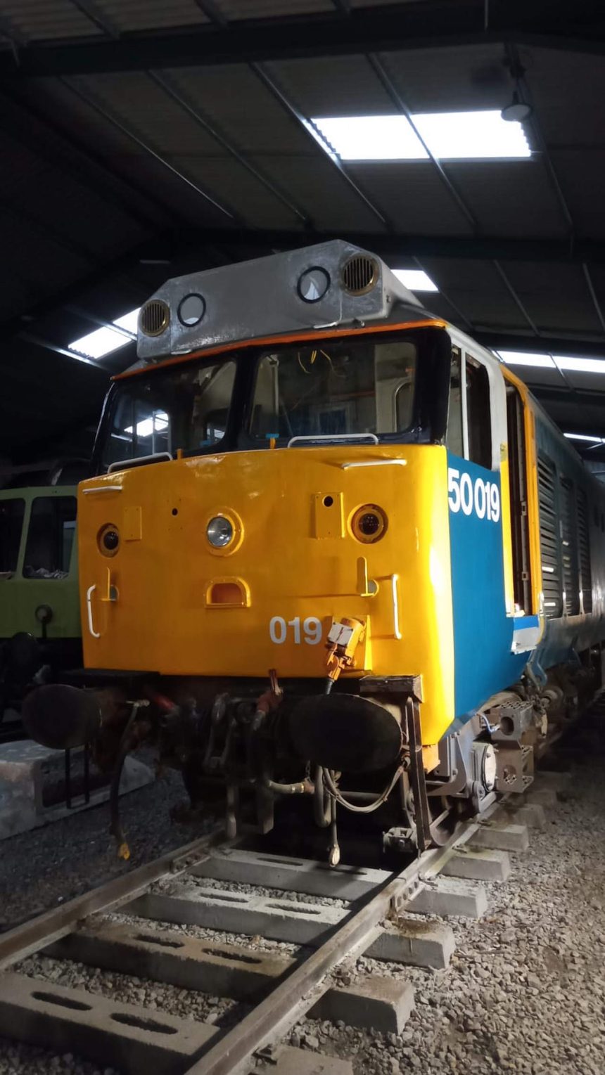 Ramilles in the shed at Dereham
