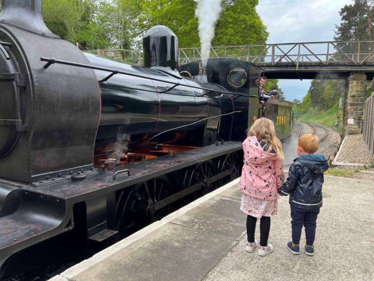 Kids for a £1 on the Spa Valley Railway