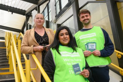 GTR has teamed up with the Samaritans to show its support for the ‘Small Talk Saves Lives’ campaign