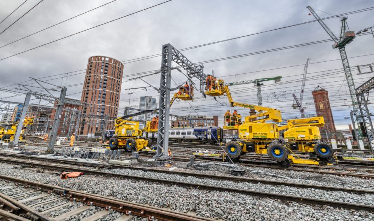 Work on the Transpennine Route Upgrade