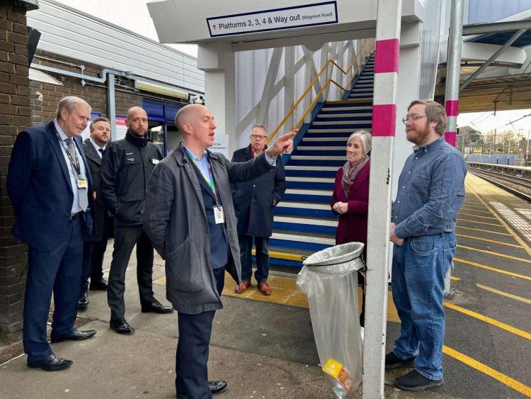 Network Rail's Nick Wilton explains the brand-new second footbridge at St Albans City station