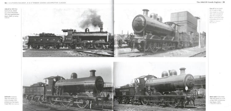 Southern Railway 0-6-0 Tender Goods Locomotive Classes 98-99