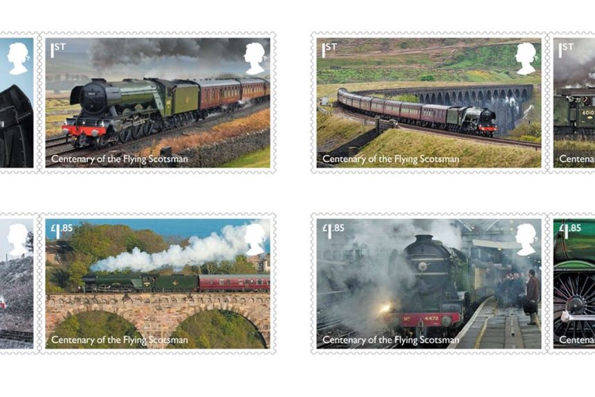 Flying Scotsman Stamps
