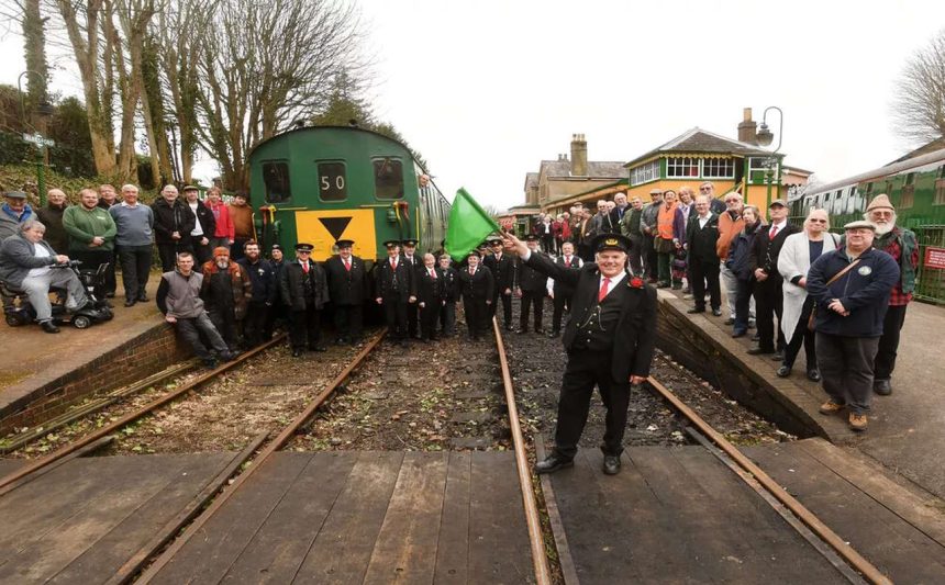 Watercress Line volunteers mark historic golden anniversary of its takeover from British Railways
