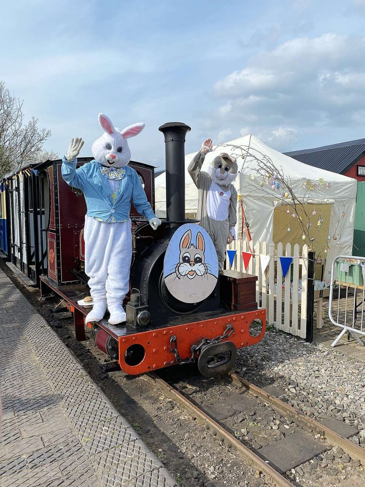 Easter Egg Hunt at West Lancs Light Railway