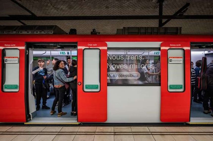 First new Barcelona Metro trains enter into commercial serviceFirst new Barcelona Metro trains enter into commercial service