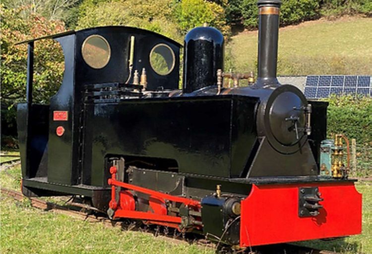 Powys 0-6-2 coal fired steam tank engine