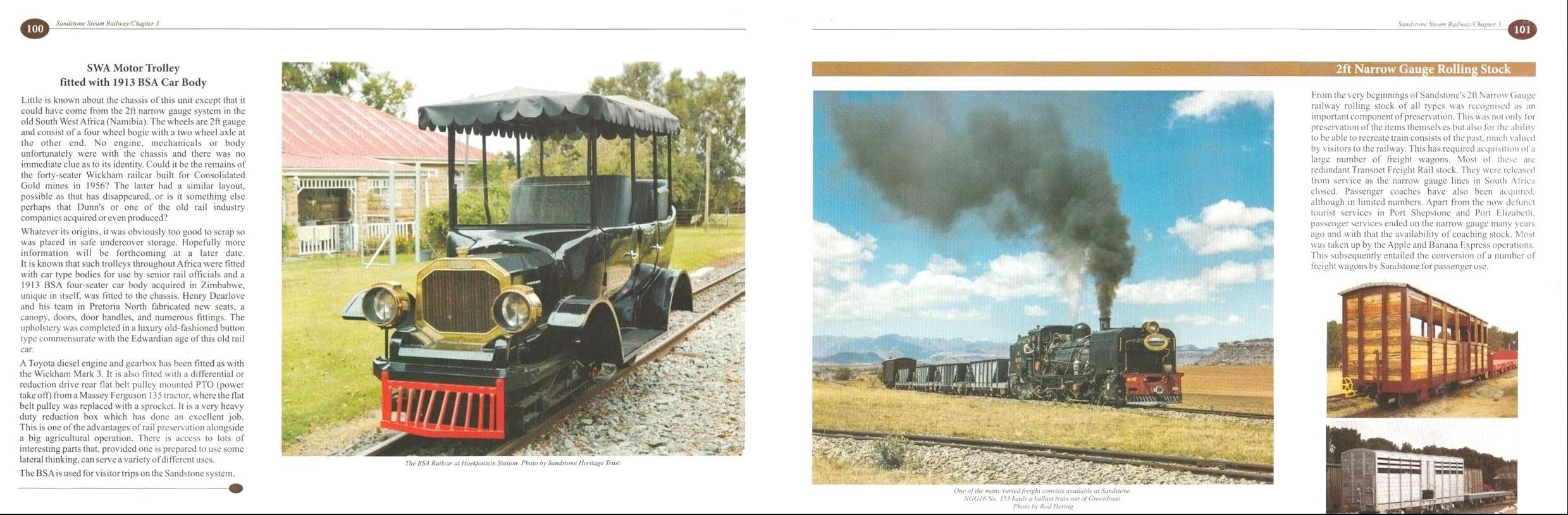 The Sandstone Railway 100-101