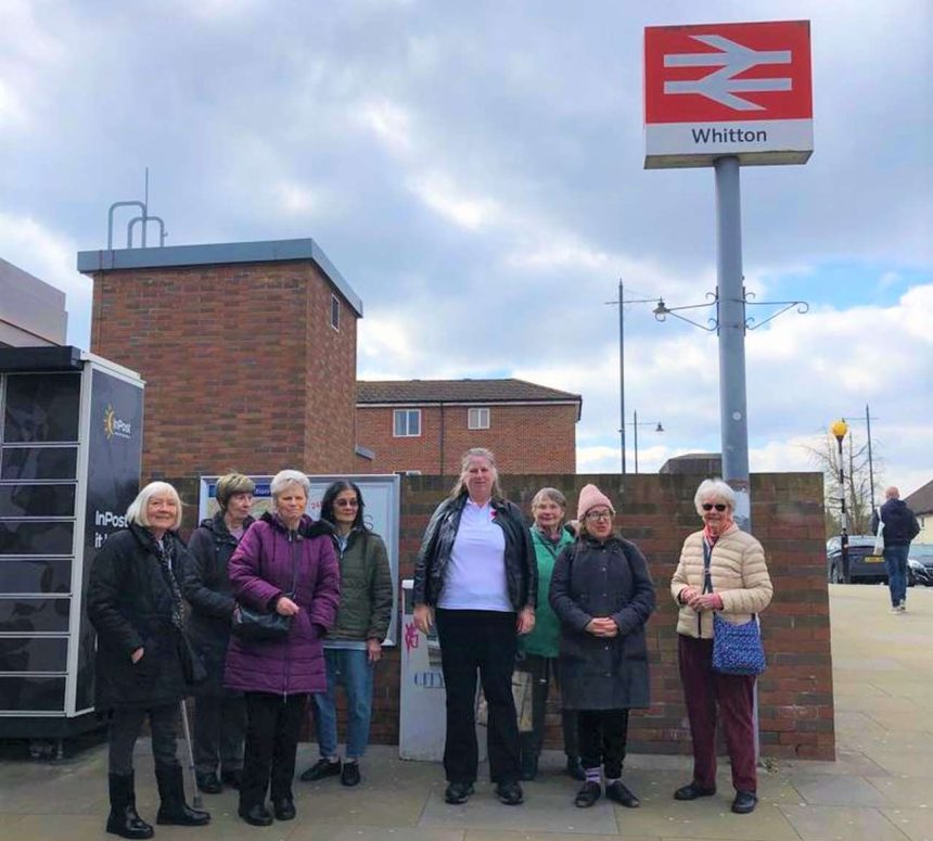 Age Concern Richmond members ‘Try the Train’