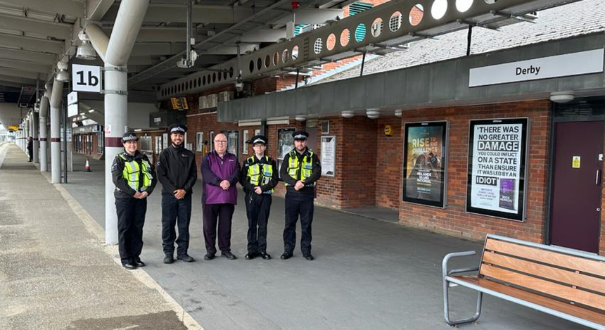 Neighbourhood Policing Team, Derby Railway Station