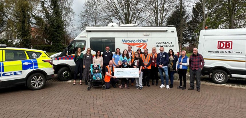 Rail industry works together to raise £200,000 for Martin House Children’s Hospice