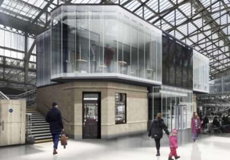 Redevelopment in progress at Aberdeen station Credit ScotRail