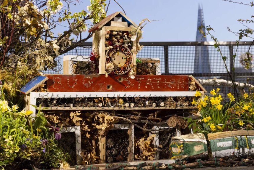 UK's tiniest train station (for bugs) is unveiled at Blackfriars Station