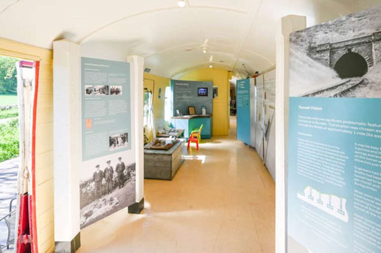 Yorkshire Wolds Railway Inside the visitor centre