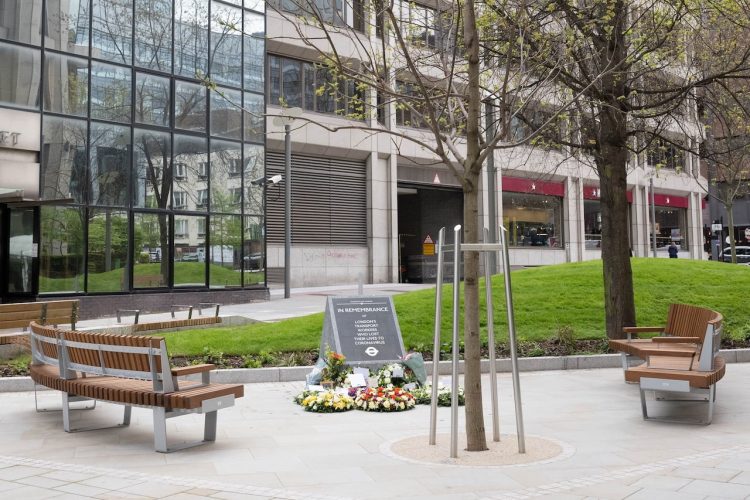 New permanent memorial in honour of London transport workers who tragically died of coronavirus 