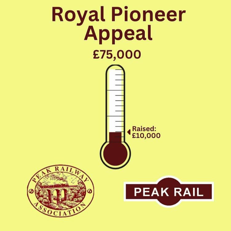 Royal Pioneer Appeal // Credit: Peak Rail