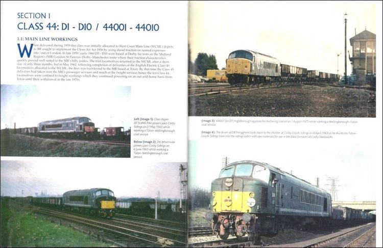 British Railways Classes 44 to 46 1-4