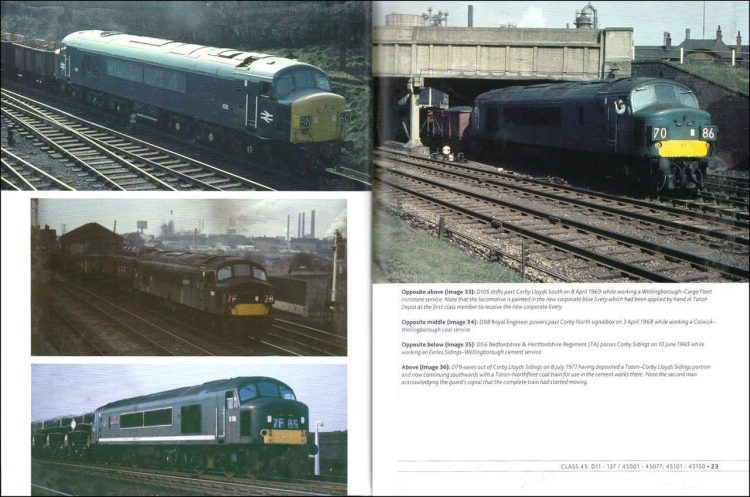 British Railways Classes 44 to 46 33-36