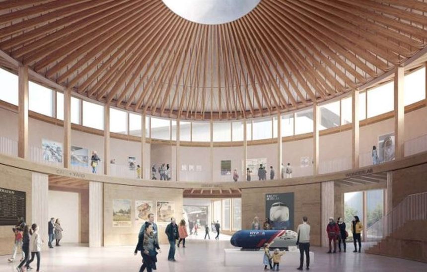 Central Hall concept design, Feilden Fowles (1)