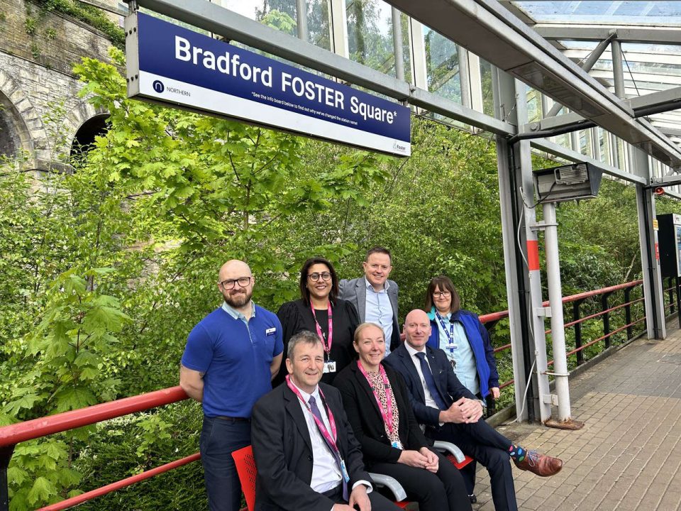 West Yorkshire station name switch signals support for Foster Care Fortnight – RailAdvent