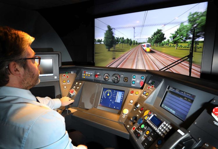 View from LNER driver simulator (1)