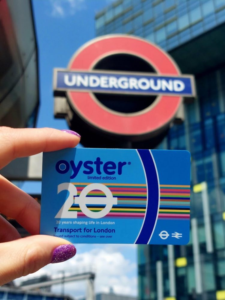 20th Anniversary Oyster Card
