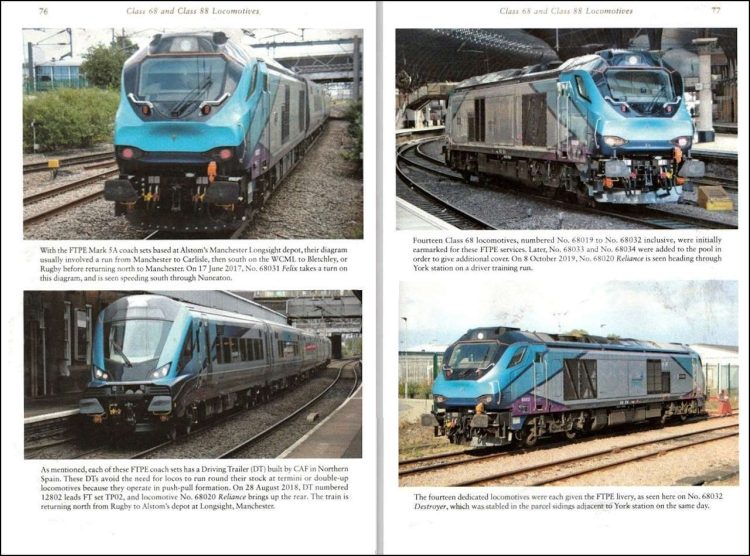 Class 68 and Class 88 Locomotives 76-77