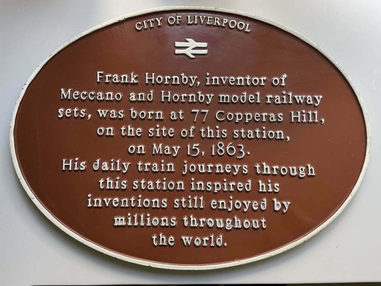Frank Hornby Plaque