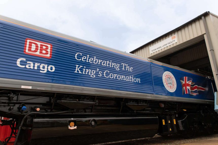 DB Cargo UK unveils new look Coronation loco