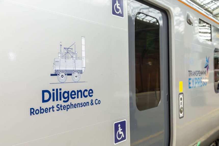 'Diligence' at Darlington Station
