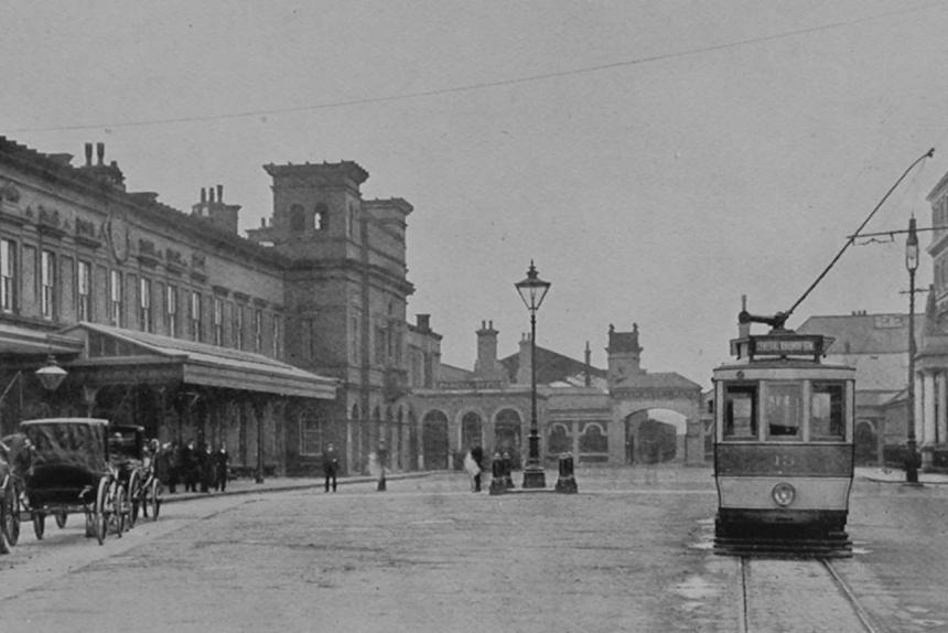 Chester Railway Station c.1900