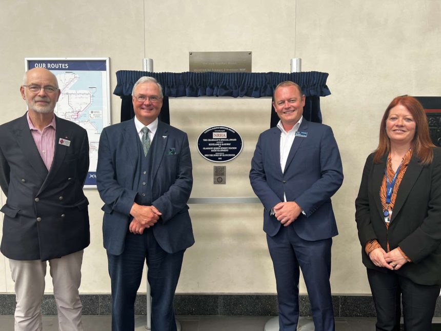 Queen Street station and Bowline Viaduct unveil special heritage awards