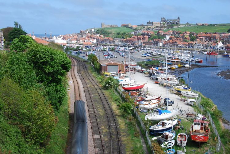 Railway line into Whitby