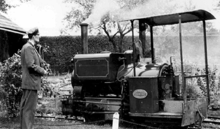 Alan Maund with the newly restored Wren 3114 at Hindlip in 1961.
