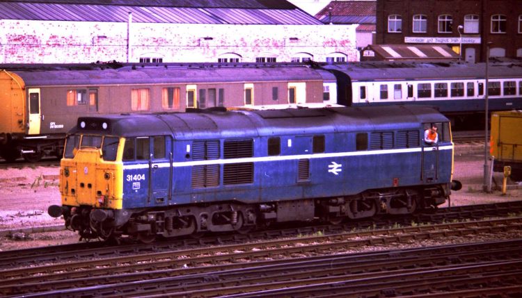 Another classmate of 31270, this is No. 31404 at Gloucester. // Credit: Roger Smith