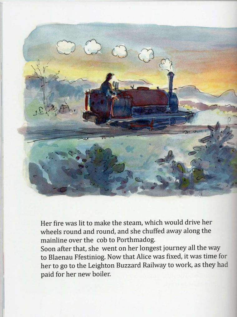 Alice the little welsh engine book