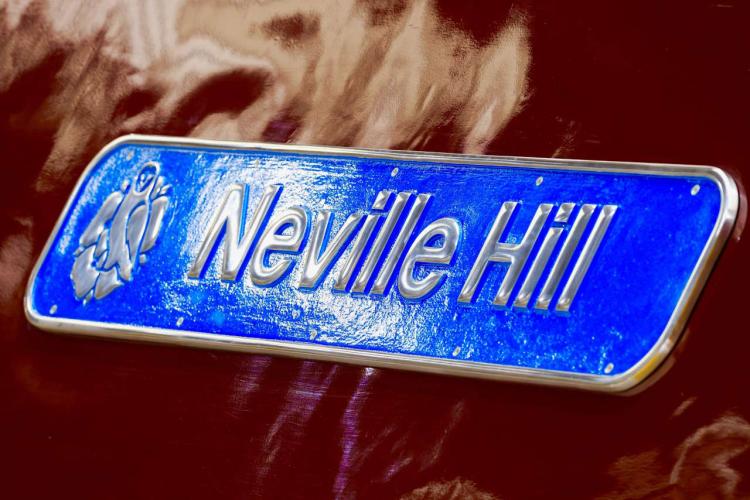 Neville Hill 91127 name plate close up