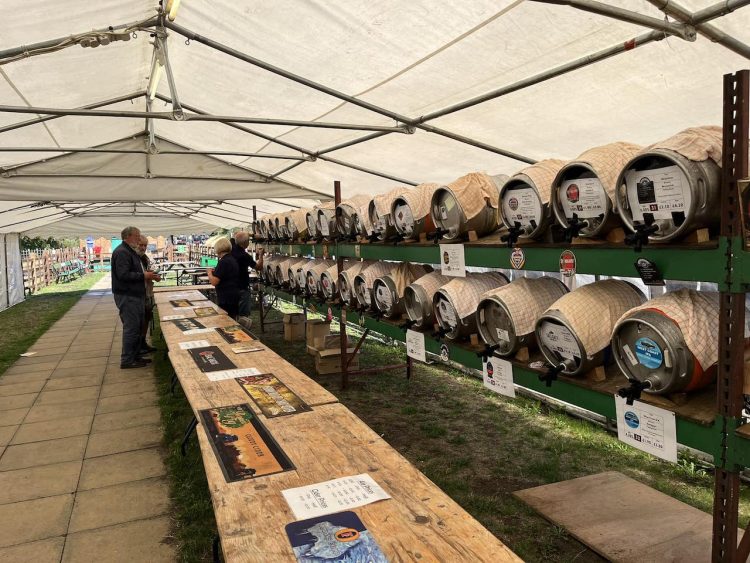 Beer Festival at Great Central Railway // Credit: GCR