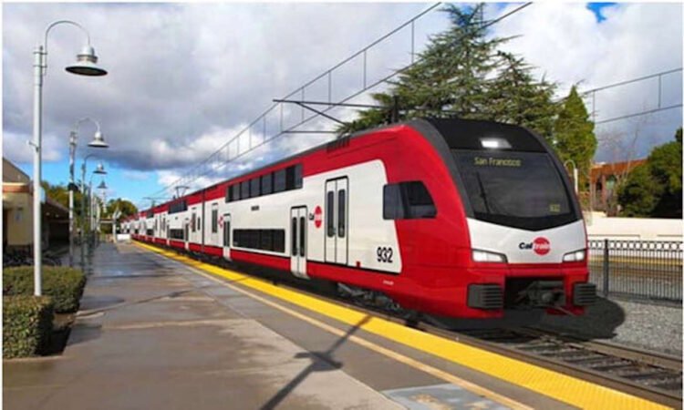 caltrain rendering of what its new trains
