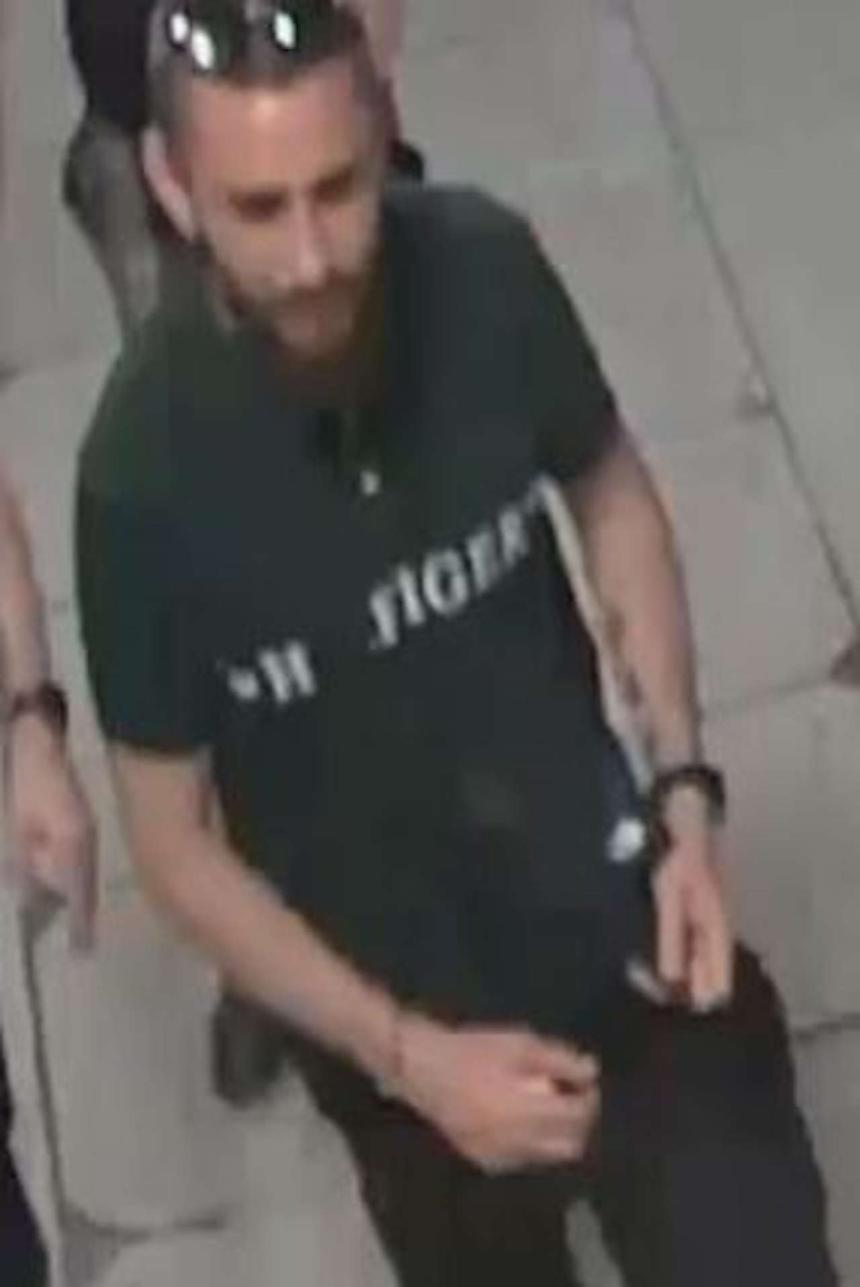 CCTV image released in connection with assault